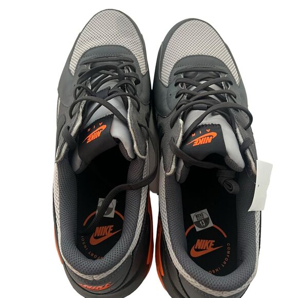 Nike Air Max Excee Sneaker Mens Size 13 Iron Gray Orange Running Shoe DM8683-001 - Picture 6 of 10